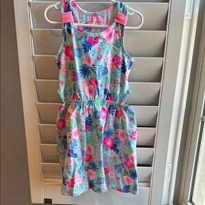 Tommy Bahama Blue Halter Sundress Casual Resort Wear NWOT 5/6